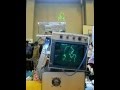 Touhou Bad Apple on Oscilloscope and Laser 