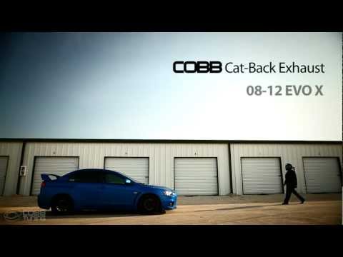 COBB Tuning - Mitsubishi EVO X Cat-Back Exhaust Sound Check