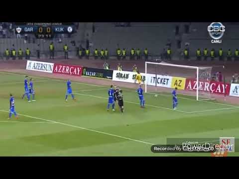Qarabag 3:0 Kukesi - Qualification Champions League - GOALS