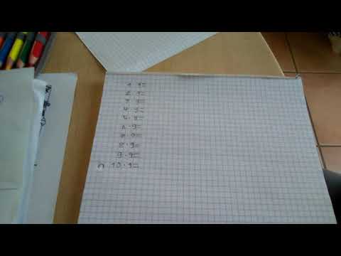 Wie kann man die Neuner Reihe ohne Probleme machen