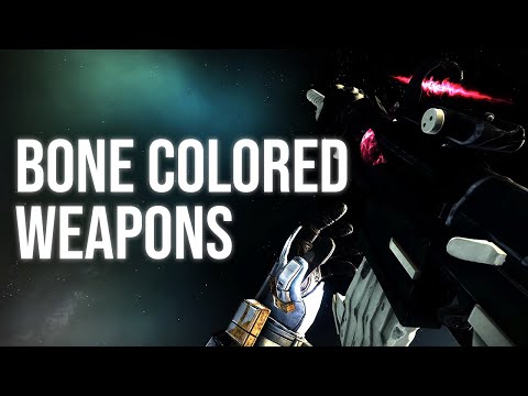 This new shader makes your weapons look like bones
