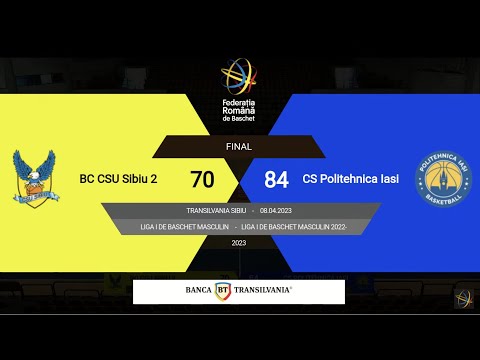 L1BM 2022-2023: BC CSU Sibiu 2 - Politehnica Iași