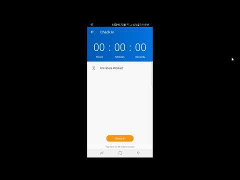 YouTube video about: How to clock in on workday app?