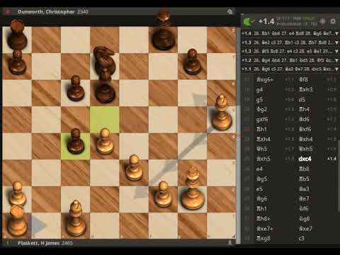Altindische Verteidigung   Der Sturm der Ideen   Plaskett H James vs Dunworth Christopher