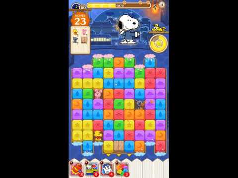 Snoopy Puzzle Journey Night Mode Level 160 - NO BOOSTERS 🐶🧩🧳 | SKILLGAMING ✔️