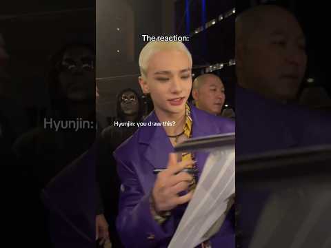 I hope all hwangers get a moment like this 😭(It's not my video) #hyunjin #straykids #versace