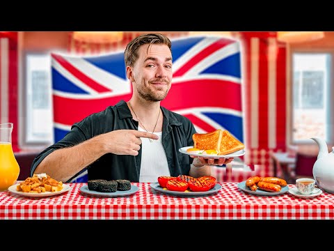 Ich teste das Full English Breakfast 🇬🇧🤤 (in London)