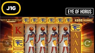 EYE OF HORUS EPIC HIT ON BONUS FEATURE OVER 3200x 💶🚨