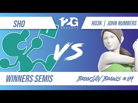BrookLAN Brawls 89 - Sho (Game & Watch) v. Ho3K | John Numbers (Wii Fit Trainer) - Winners Semis