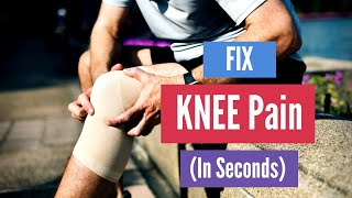 How to Fix Knee Pain in Seconds (This Works)