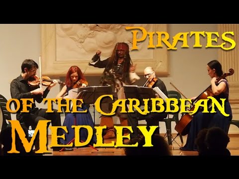 Pirates of the Caribbean medley for string quartet