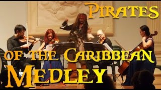 Pirates of the Caribbean medley for string quartet