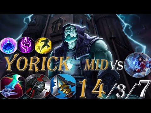 Yorick Mid Vs Ahri. No Mage Can Play Against Lethality Yorick, Nobody Can Play. League Of Legends