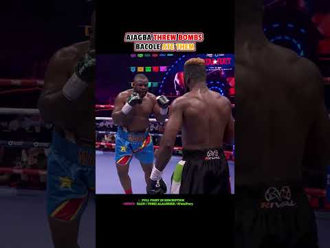 Ajagba  VS.  Bacole | THOSE PUNCHES WERE NASTY #boxing #sports