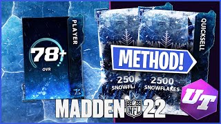 IMPORTANT Change To The Snowflake METHOD In MUT 22! BEST Way To Get 1 Million Snow