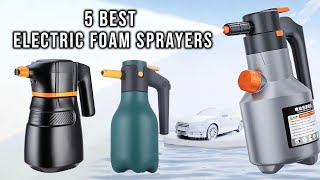 5 Best Electric Foam Sprayers for 2025