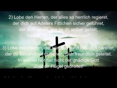 EG 316/GGB 392 - Lobe den Herren, den mächtigen König der Ehren