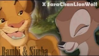 Crossover Bambi e Simba X SaraChanLioWolf
