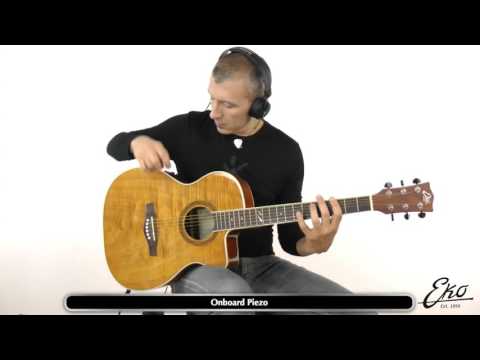 Eko Guitars DUO 018 CW Eq Flamed+ - Audio Test