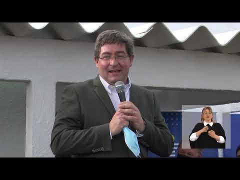 Presidente Lacalle Pou entregó una ambulancia a la policlínica de Cuchilla del Guaviyú, Salto