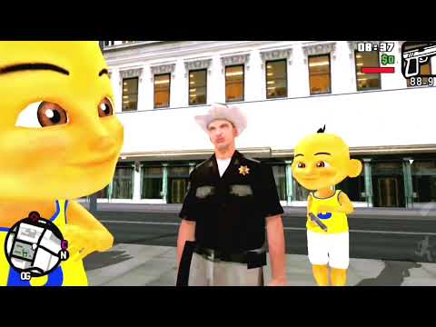 pak sappoL ngajak upin jalan ke kota. upin ipin eps 12