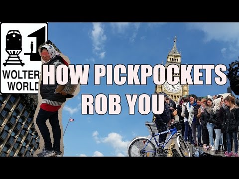 13 Ways How Pickpockets Rob You! Video