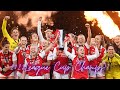 Arsenal  League Cup triumph celebrations!!