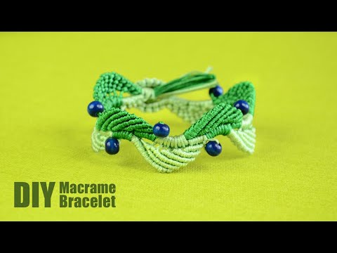 Spiral Macrame Patterns DIY Macrame Spiral Bracelets