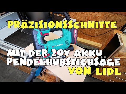 Hands on: Lidl - PARKSIDE® 20V Akku-Pendelhubstichsäge PSTDA 20-Li