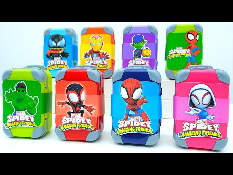 Spidey and His Amazing Friends Figure Packs | Spider-Man Toy Collection Unboxing Review