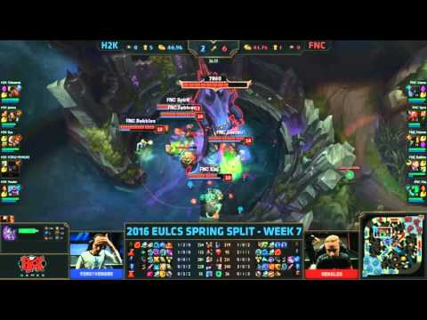 H2k vs Fnatic Baron steal