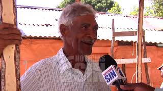 Sindicato ayuda a construir vivienda a pareja de ancianos en San Juan de la Maguana