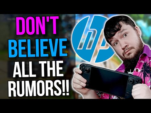 SteamDeck Competitor From HP Is Not Real