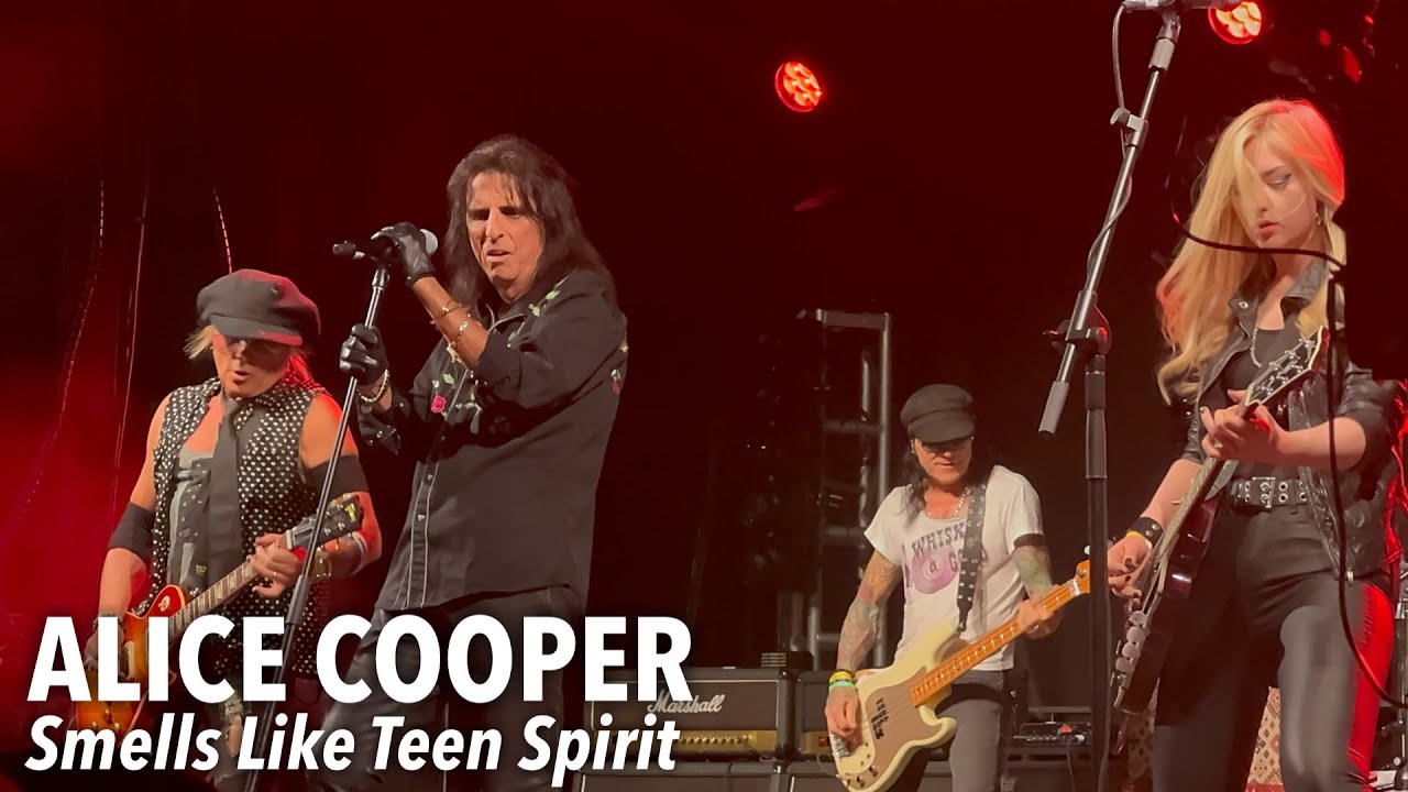 ALICE COOPER - Smells Like Teen Spirit (Nirvana)- Live @ Coopstock - Mesa, AZ 4/11/26 4K HDR - YouTube