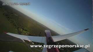 preview picture of video 'Szybowiec GoPRO Zegrze Pomorskie'