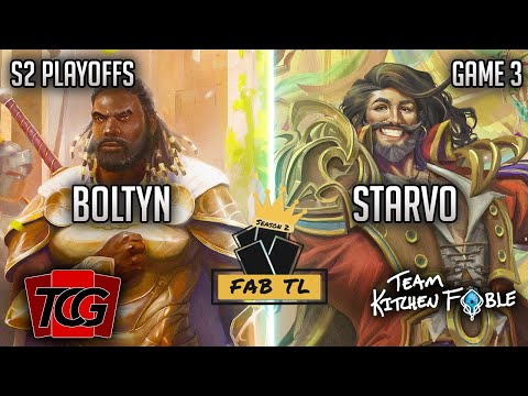 FAB League S2 Playoffs: TCGz Josh Lau (Boltyn) vs. TKF Jasiel Diez (Starvo) | Game 3