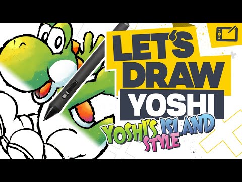 Finding Your Skill Set - Let's Draw • Yoshi • Island Style