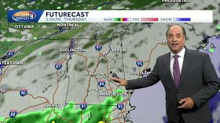 Video: Showers possible; humidity stays low