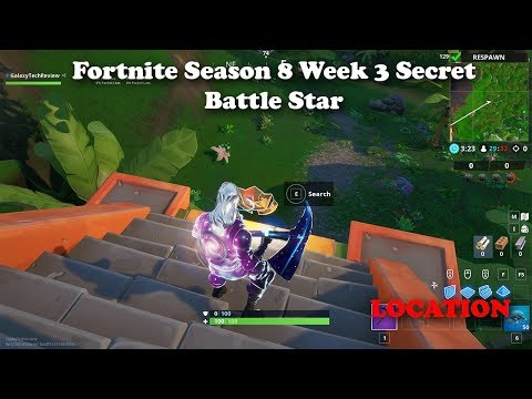 Fortnite Season 8 Week 3 Secret Battle Star Location