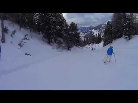 Alvyda from  Red level  slopes, Val Gardena 2014 'music'