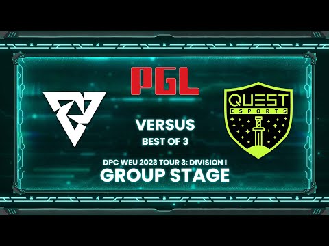 Full Game: Tundra Esports vs Quest Esports Game 2 (BO3) | DPC 2023 Tour 3 Division 1: WEU