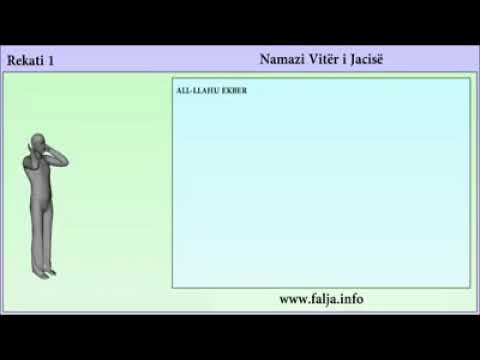 Falja E Namazit Vitër i Jacisë Per Fillestar