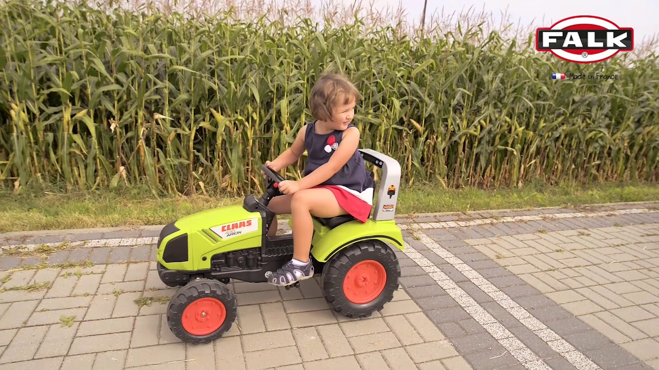 OOGarden - Tracteur à pédales CLAAS Arion 430 avec remorque FALK