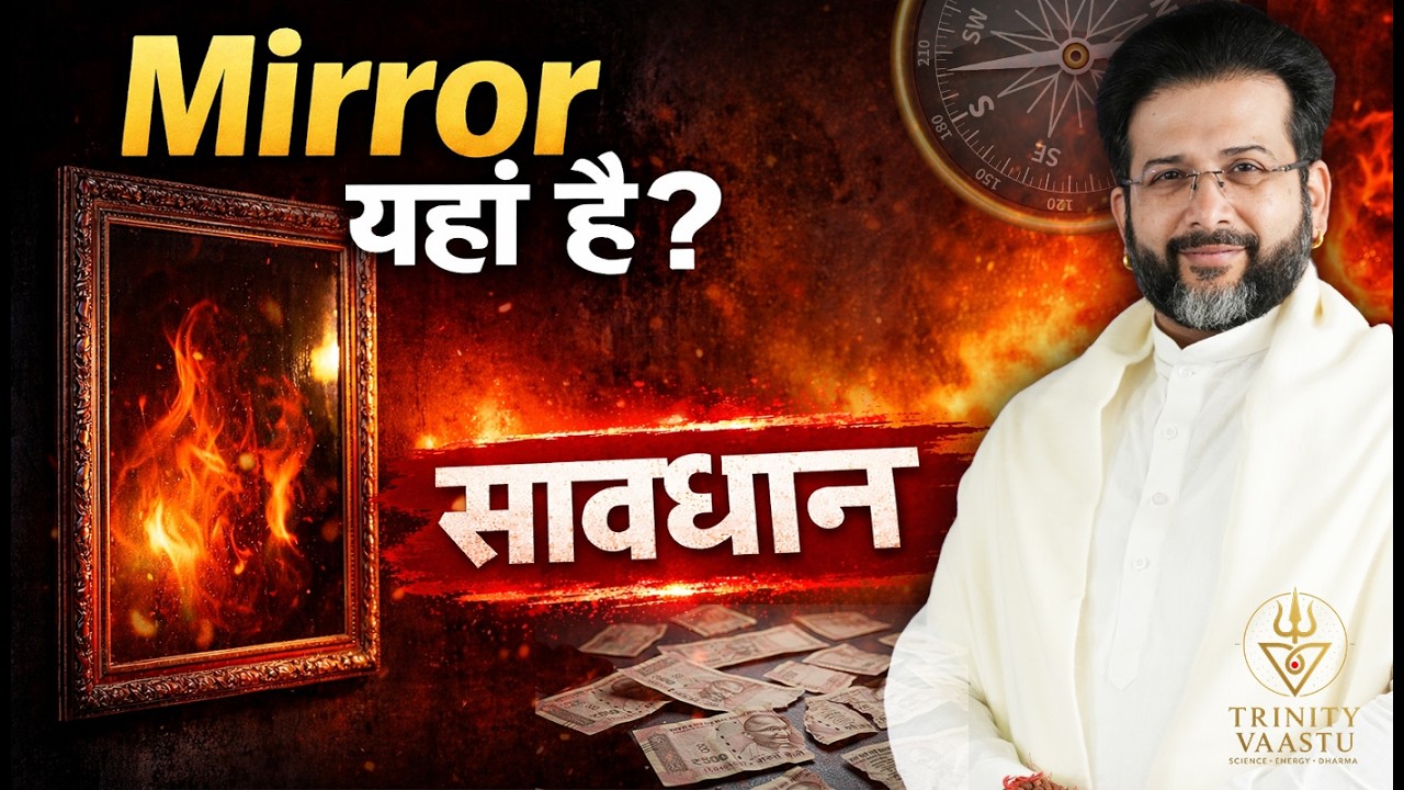 अग्नि दिशा में Mirror, घर में झगड़े और बीमारी की वजह