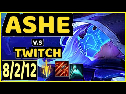 REKKLES (ASHE) vs TWITCH - 8/2/12 KDA BOTTOM ADC GAMEPLAY - EUW Ranked MASTER
