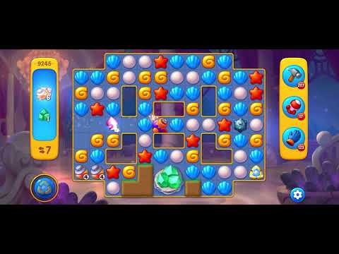 Fishdom level 9245 no boosters フィッシュダム