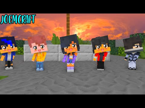 APHMAU FRIENDS CREW | ZANE, EIN, APHMAU, KC, AARON, NOI | CHICKEN WINGS MEME - Minecraft Animation
