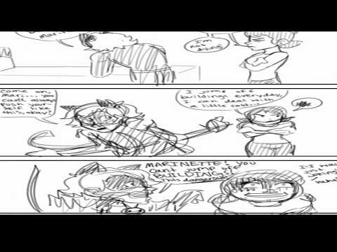 Miraculous Ladybug Comics Chat Noir "Super Sketchy"