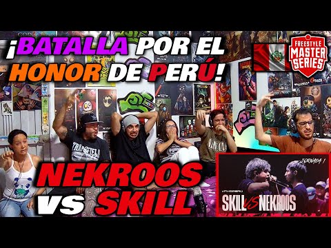🔴COLOMBIANS REACT to NEKROOS vs SKILL - BATTLE FOR PERU'S HONOR! [FMS PERU 2024]