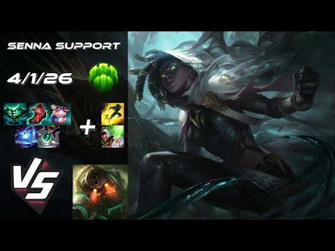 SUPPORT Senna vs Nautilus - EU Challenger Patch 14.16